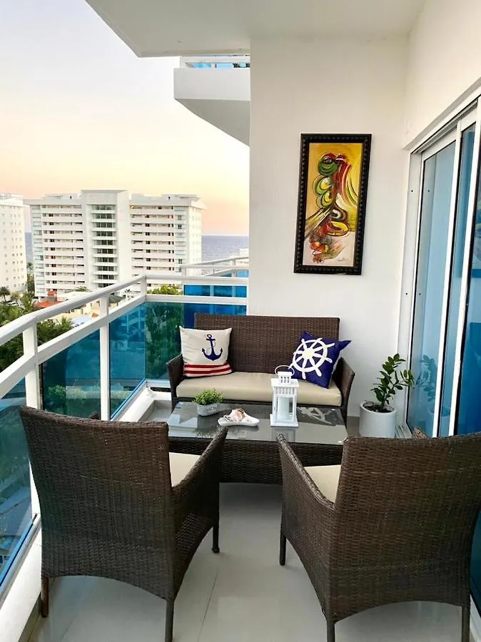 Lujoso Apto De Playa Piscina Jacuzzi Apartment Juan Dolio