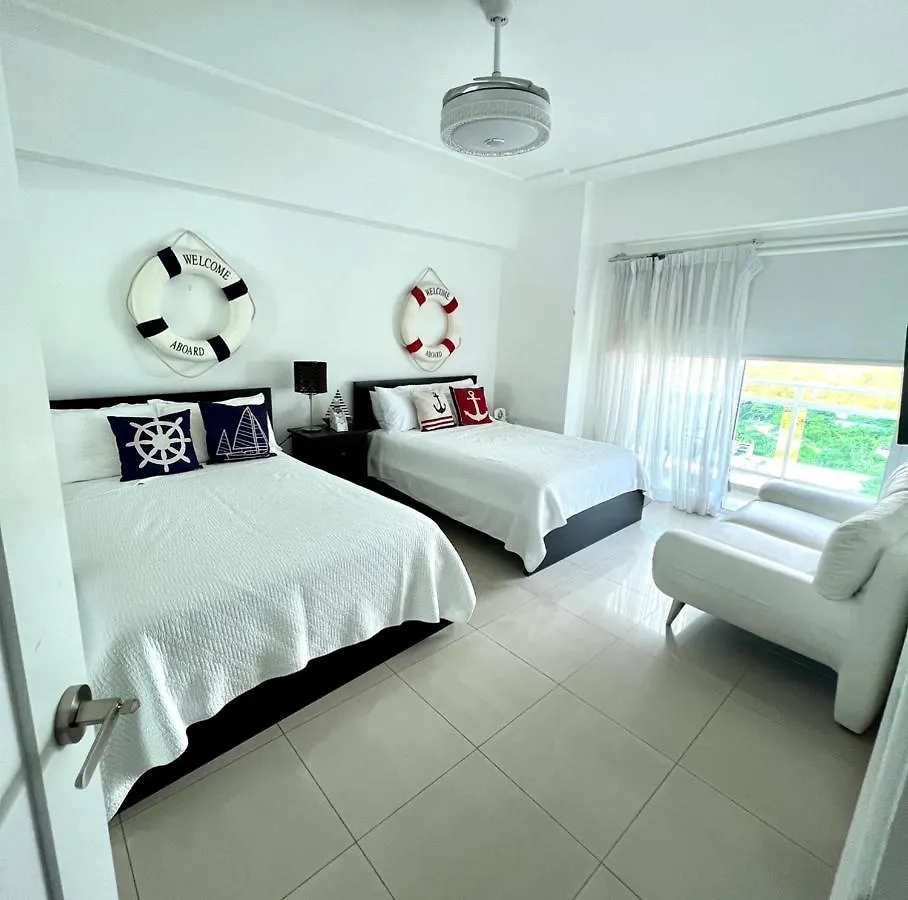 Lujoso Apto De Playa Piscina Jacuzzi Apartment Juan Dolio Dominican Republic